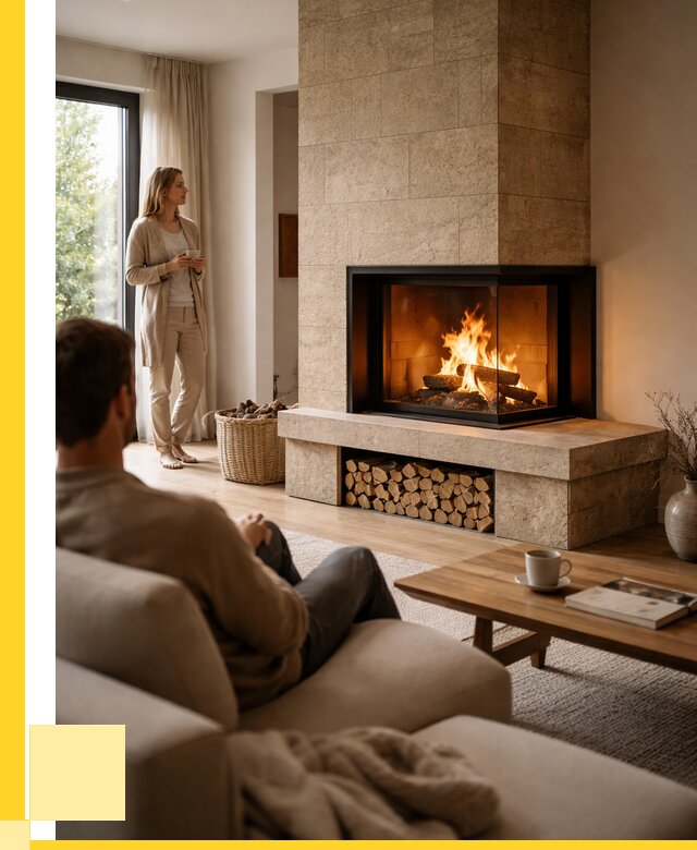 Угловые камины из кирпича установка в Глазове от 153045 р. ЭриданГлз