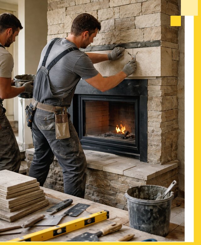 Проектирование и установка открытых каминов в Глазове