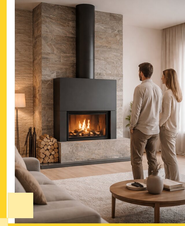 Закрытые камины под ключ в Глазове от 122436 р., ЭриданГлз