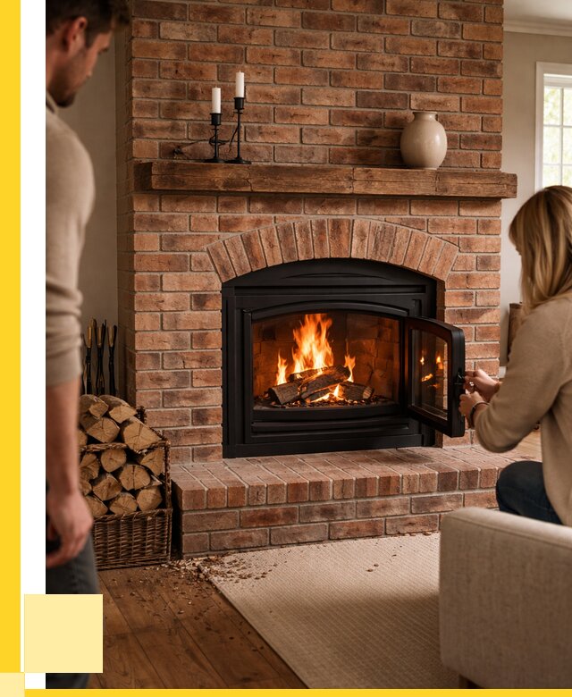 Кирпичные камины под ключ в Глазове от 153045 р. | ЭриданГлз