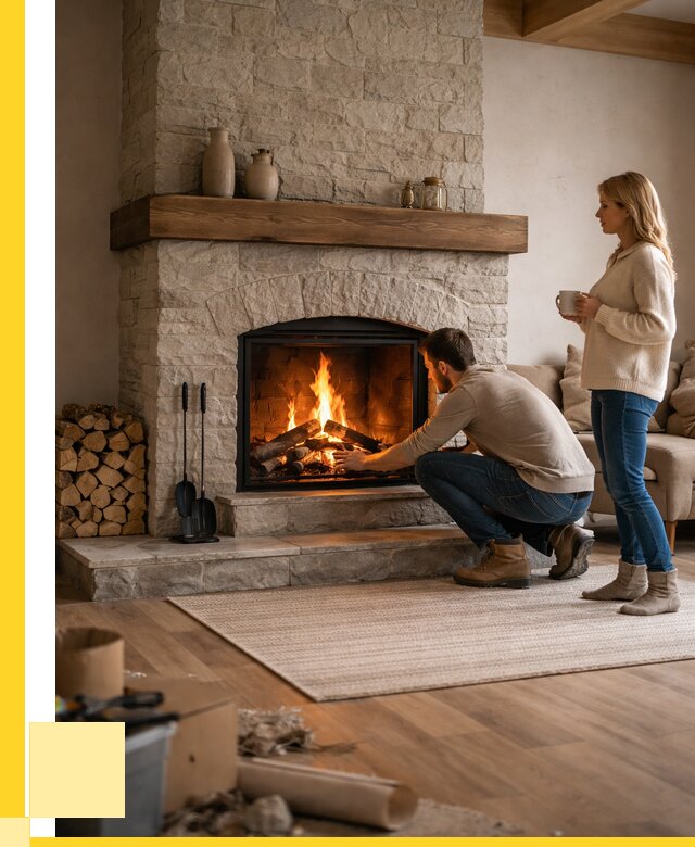 Камины для загородного дома в Глазове от 357105 р., ЭриданГлз