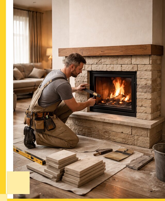 Строительство каминов в Глазове от 153045 р., ЭриданГлз - под ключ