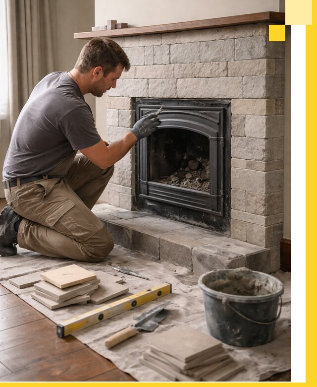 Профессиональный ремонт каминов в Глазове восстановление и сервис