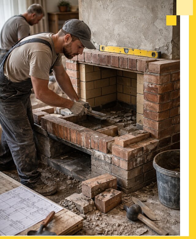 Изготовление и установка каминопечей под ключ в Глазове