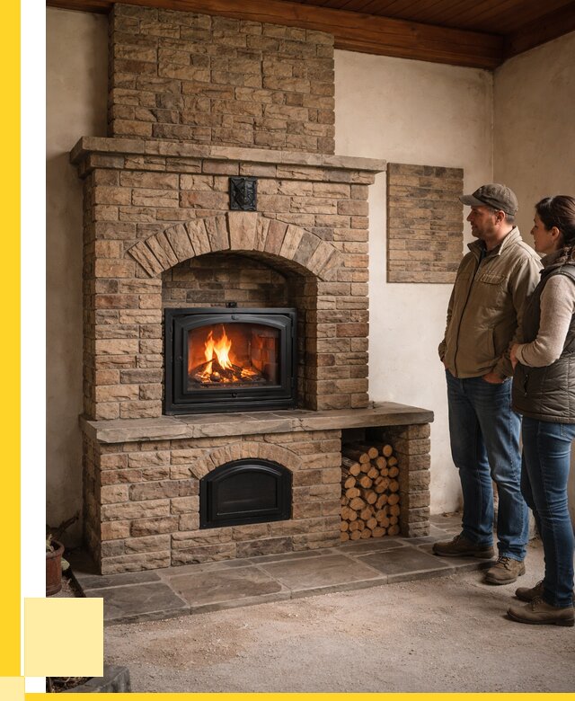 Кирпичная печь под ключ в Глазове от 153045 р. | ЭриданГлз