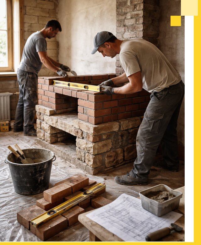 Изготовление и установка печей под ключ в Глазове с гарантией