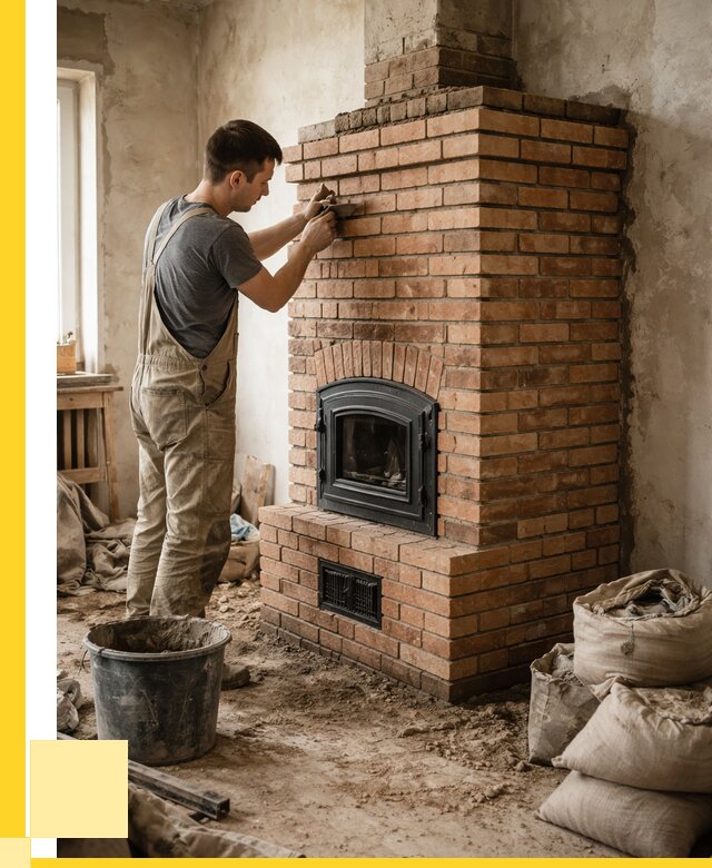 Строительство печей в Глазове от 66320 р. под ключ, ЭриданГлз