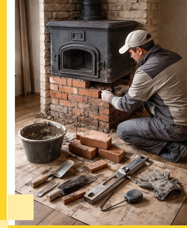 Ремонт печей в Глазове от 12244 р., услуги печника ЭриданГлз