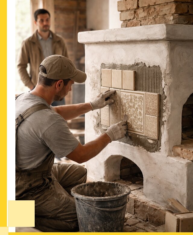 Отделка печей и банных печей в Глазове от 35711 р. | ЭриданГлз