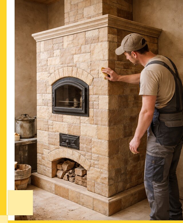 Облицовка печей в Глазове от 4591 р. под ключ | ЭриданГлз