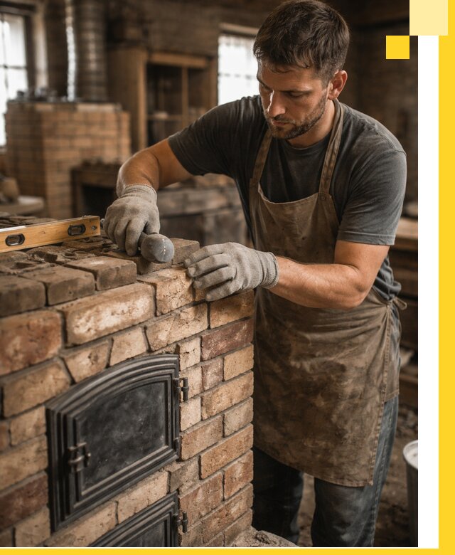 Изготовление печей на заказ в Глазове с проектом и монтажом