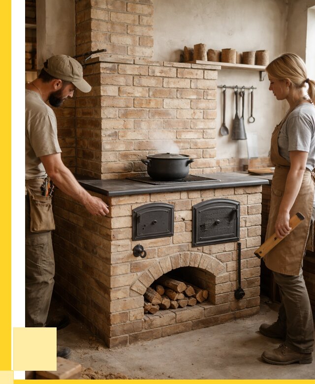 Варочно отопительные печи в Глазове от 91827 р. | ЭриданГлз