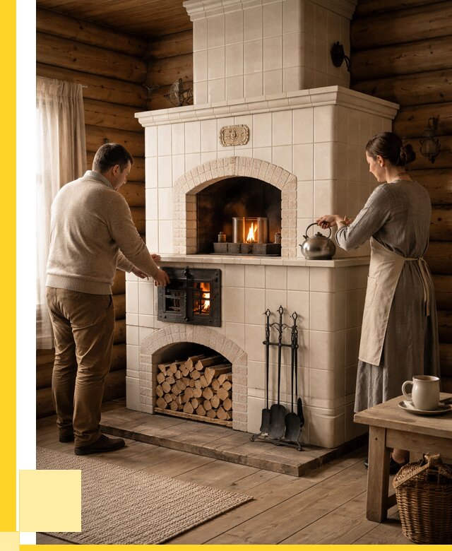 Русские печи в Глазове: установка от 153045 р. ЭриданГлз