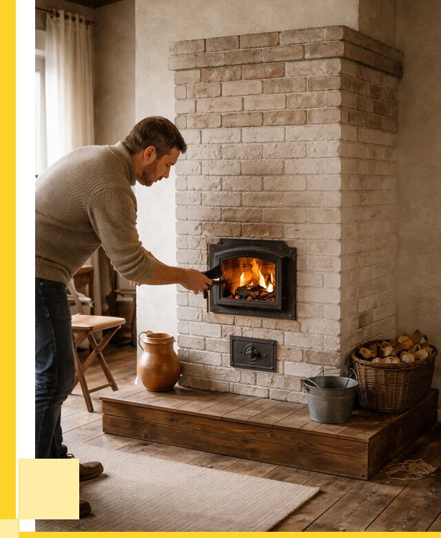 Печь голландка из кирпича в Глазове от 86726 р. | ЭриданГлз