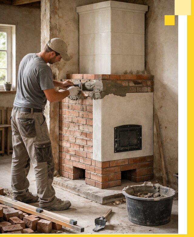 Изготовление и установка печей-голландок под ключ в Глазове