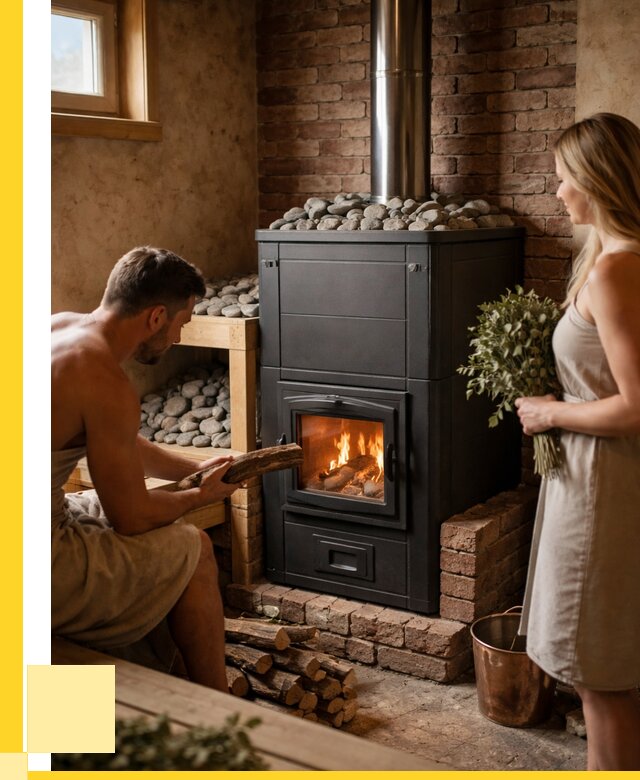 Кирпичная печь для бани на заказ в Глазове от 56117 р. | ЭриданГлз