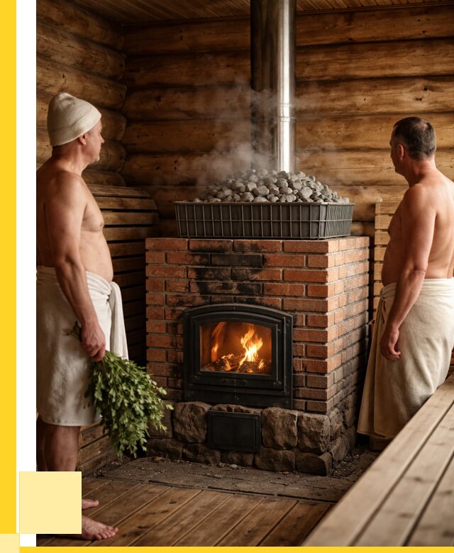 Печи для парной в Глазове под ключ от 66320 р. - ЭриданГлз