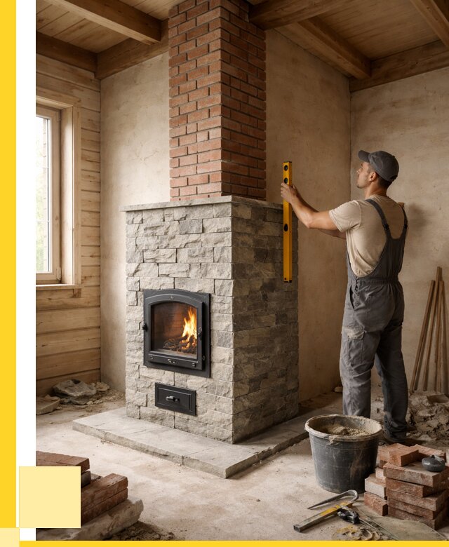 Печи и дымоходы под ключ в Глазове от 45914 р., ЭриданГлз