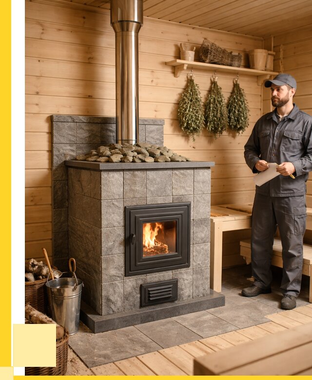 Печи для бани под ключ в Глазове от 122436 р. | ЭриданГлз