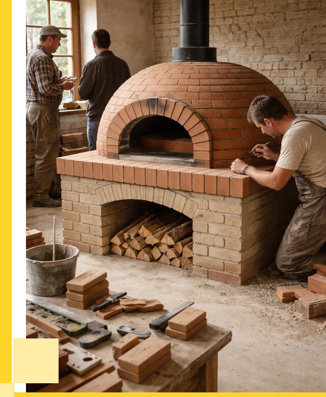 Помпейская печь дровяная для пиццы в Глазове | ЭриданГлз от 204060 р.