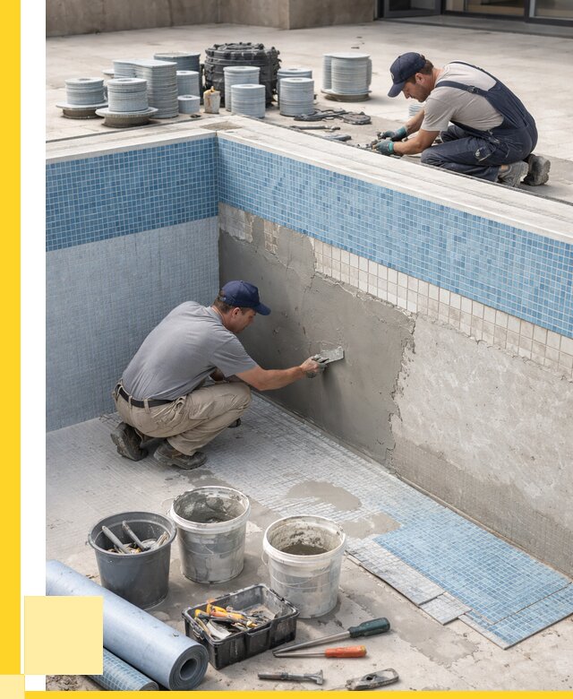 Ремонт и обслуживание бассейнов в Глазове от 25508 р. | ЭриданГлз