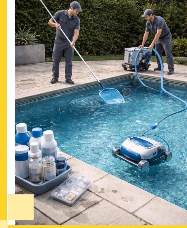 Чистка бассейнов в Глазове роботами, от 4591 р. | ЭриданГлз