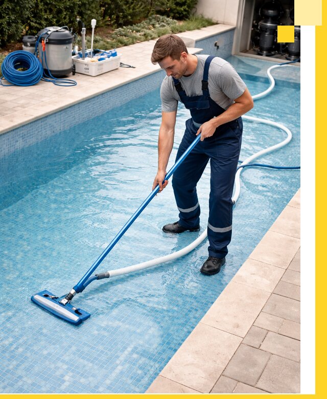 Профессиональная чистка бассейнов и фильтров в Глазове под ключ