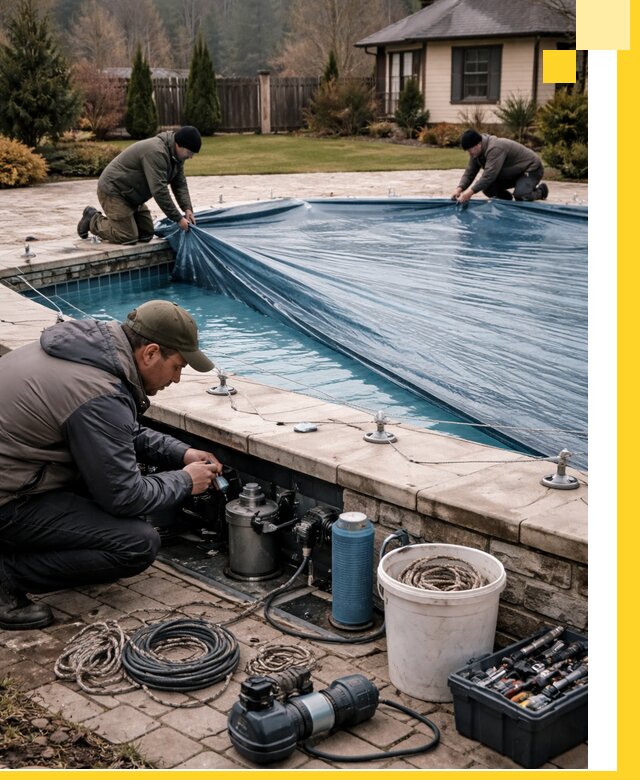 Консервация бассейнов в Глазове: подготовка к длительному хранению