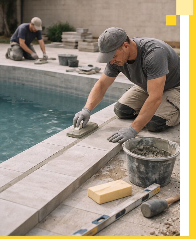 Отделка бассейнов в Глазове: декоративная отделка и гидроизоляция