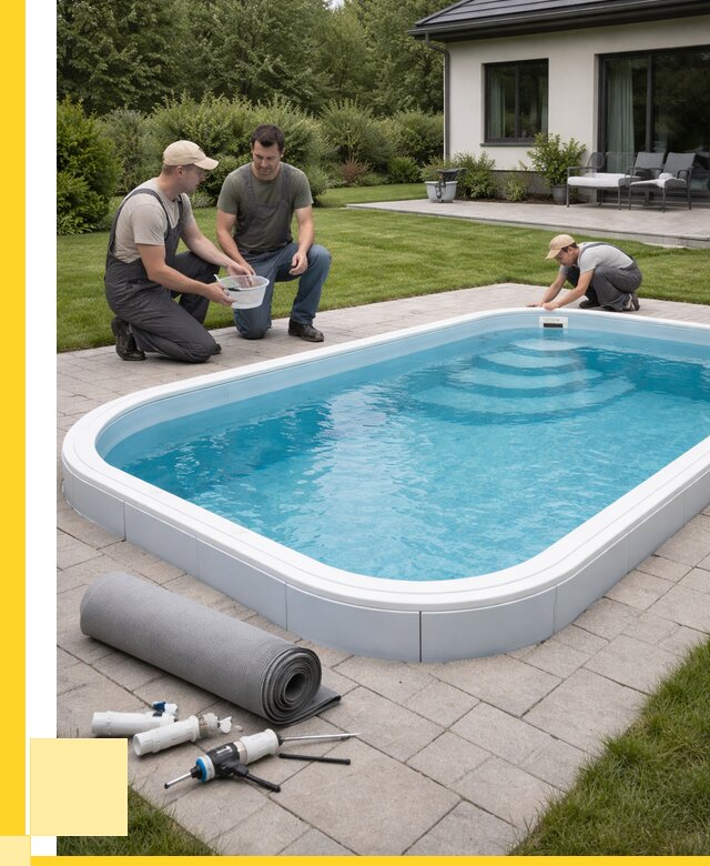 Пластиковый бассейн купить в Глазове от 255075 р., ЭриданГлз