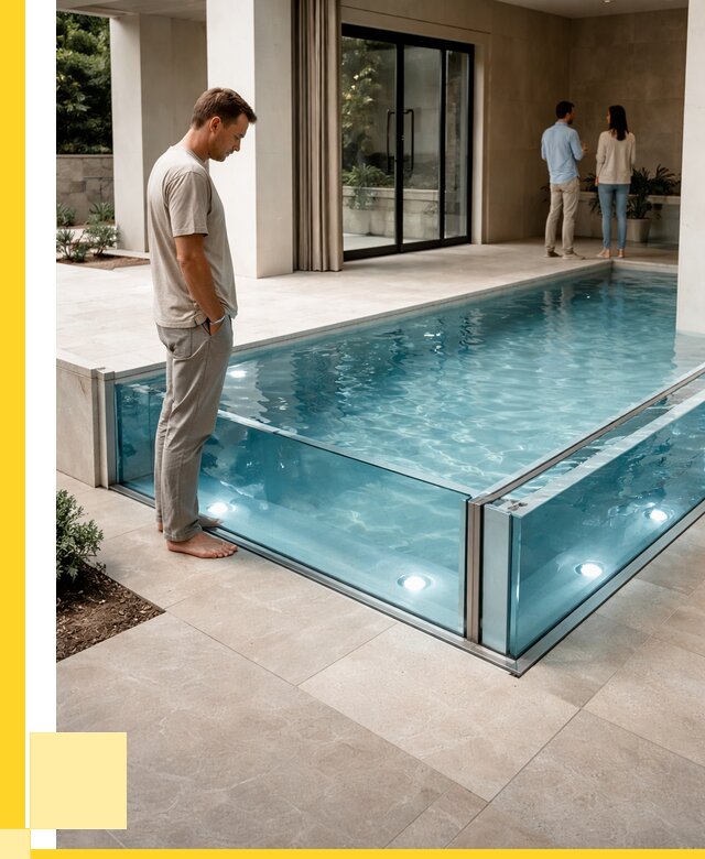 Стеклянные бассейны в Глазове от 1224360 р. | ЭриданГлз — мозаика