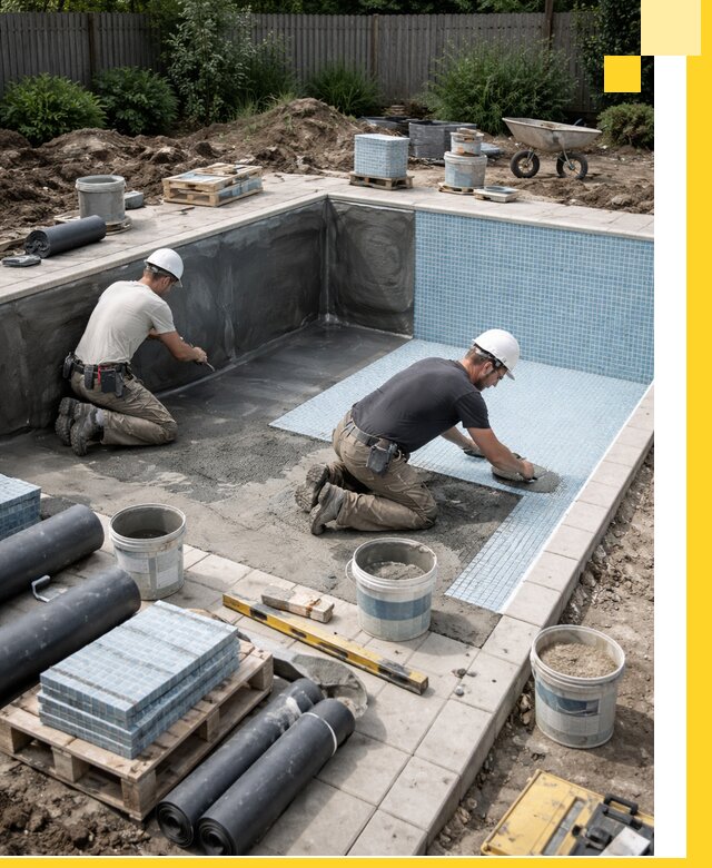 Проектирование и строительство стационарных бассейнов в Глазове