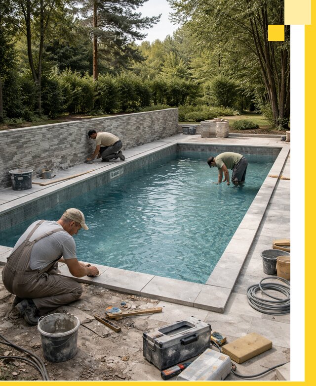 Проектирование и строительство частных бассейнов в Глазове