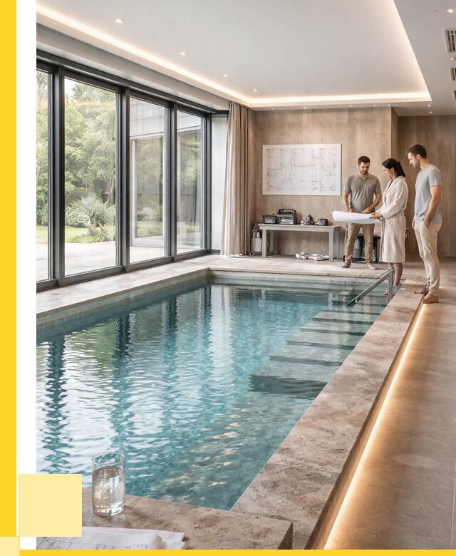 Закрытые бассейны под ключ в Глазове от 2550750 р. | ЭриданГлз