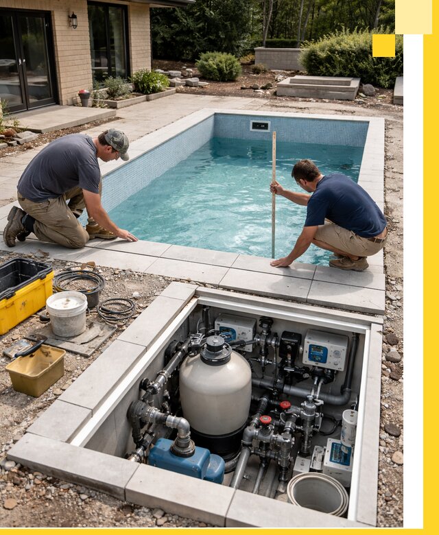 Строительство качественных домашних бассейнов под ключ в Глазове