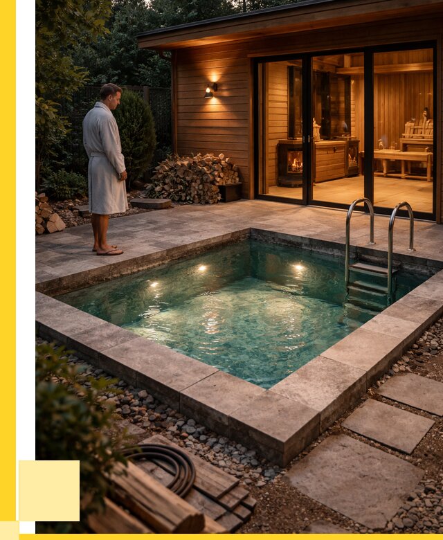 Бани с бассейном под ключ в Глазове от 96929 р. | ЭриданГлз