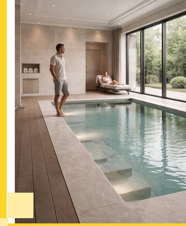 Бассейны в коттедже под ключ в Глазове от 1224360 р. | ЭриданГлз