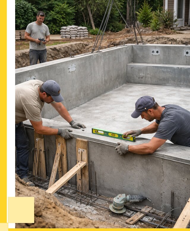 Монтаж чаши бассейна в Глазове под ключ от 255075 р., ЭриданГлз