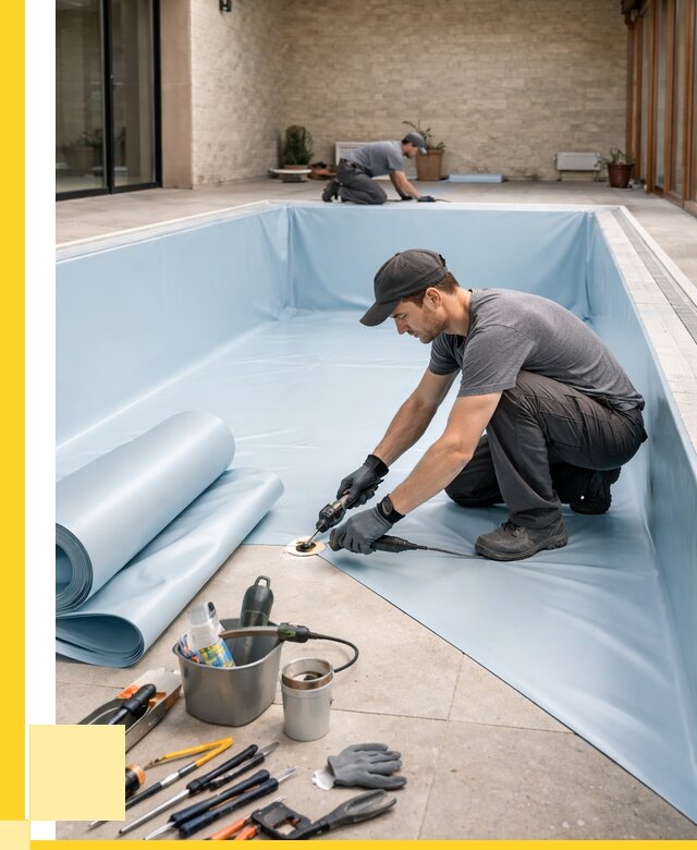 Пленка ПВХ для бассейнов в Глазове от 2551 р. | ЭриданГлз