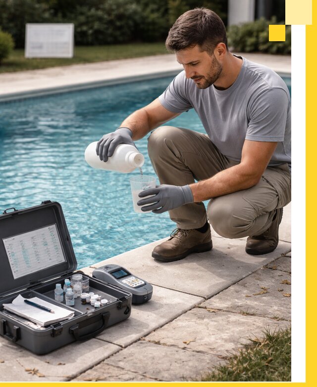 Профессиональная дезинфекция воды в бассейне в Глазове