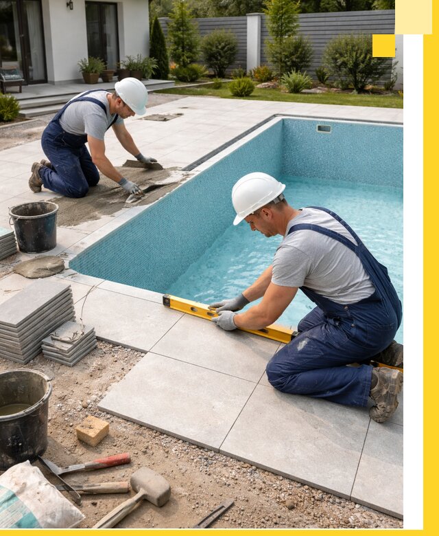 Строительство и монтаж плавательных бассейнов под ключ в Глазове