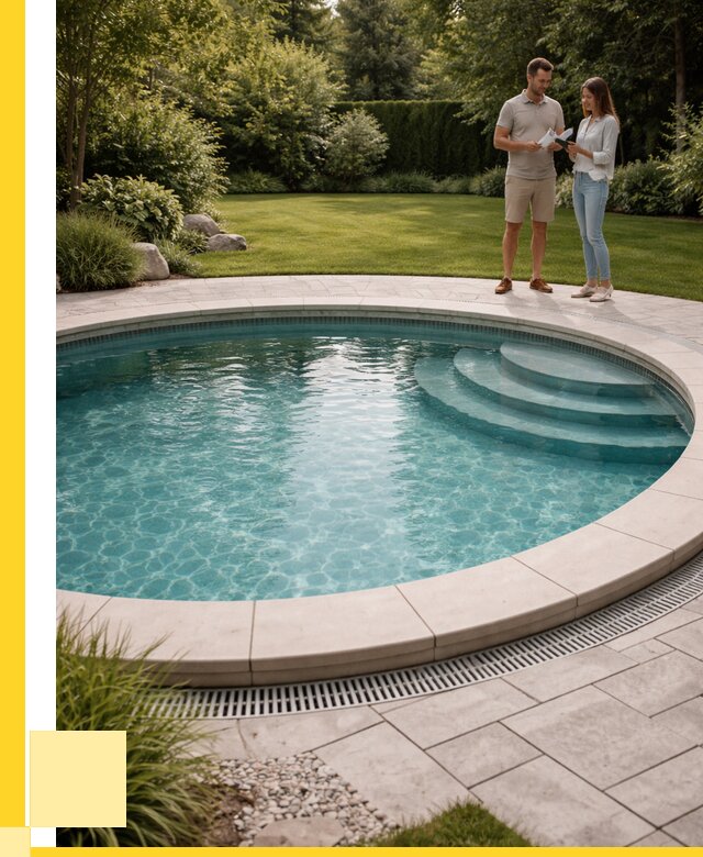 Круглые каркасные бассейны купить в Глазове от 255075 р. | ЭриданГлз