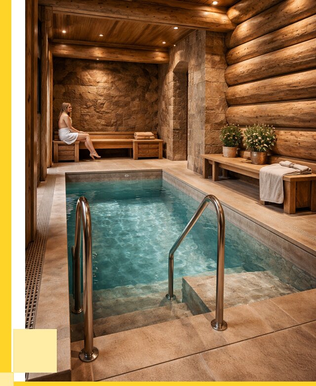 Аренда бани с бассейном в Глазове от 1530450 р. | ЭриданГлз