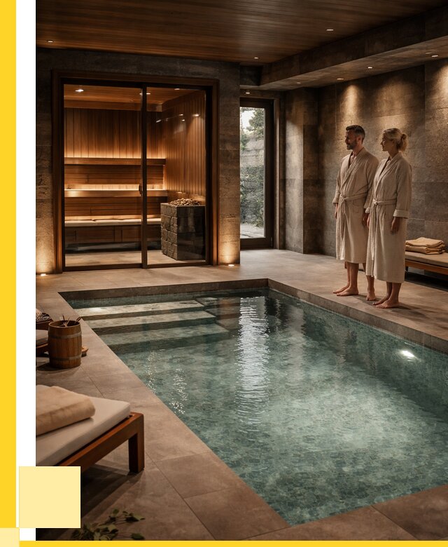 Сауна с большим бассейном в Глазове от 1224360 р. ЭриданГлз