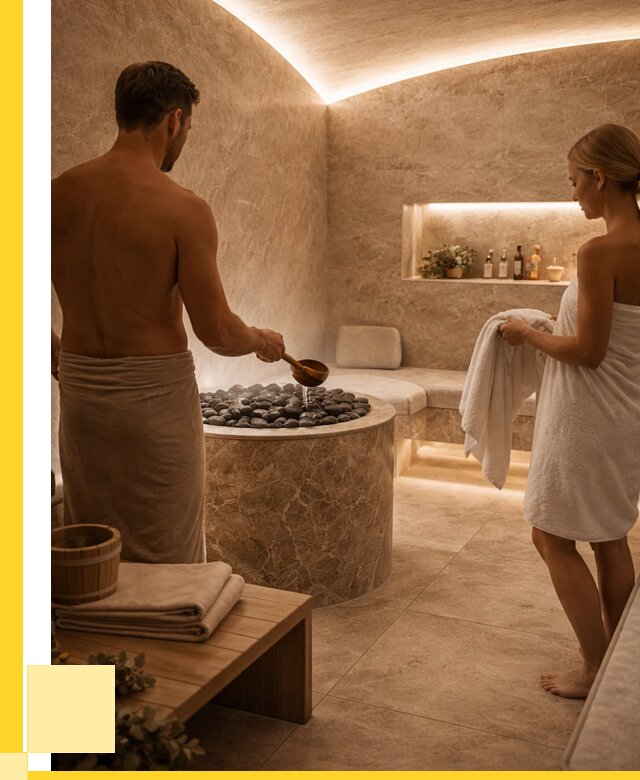 Сауны с хамамом в Глазове от 357105 р. – проекты и монтаж | ЭриданГлз