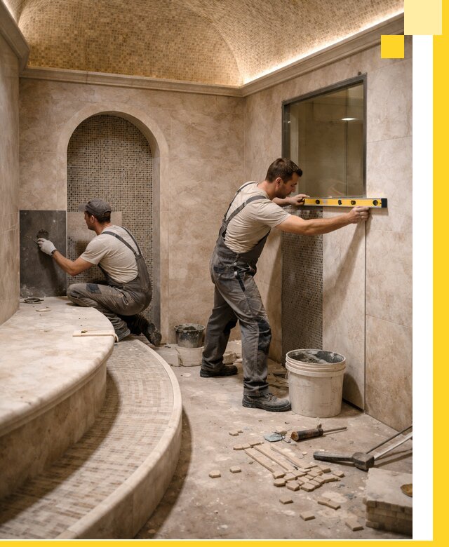 Проектирование и строительство саун с хамамом под ключ в Глазове