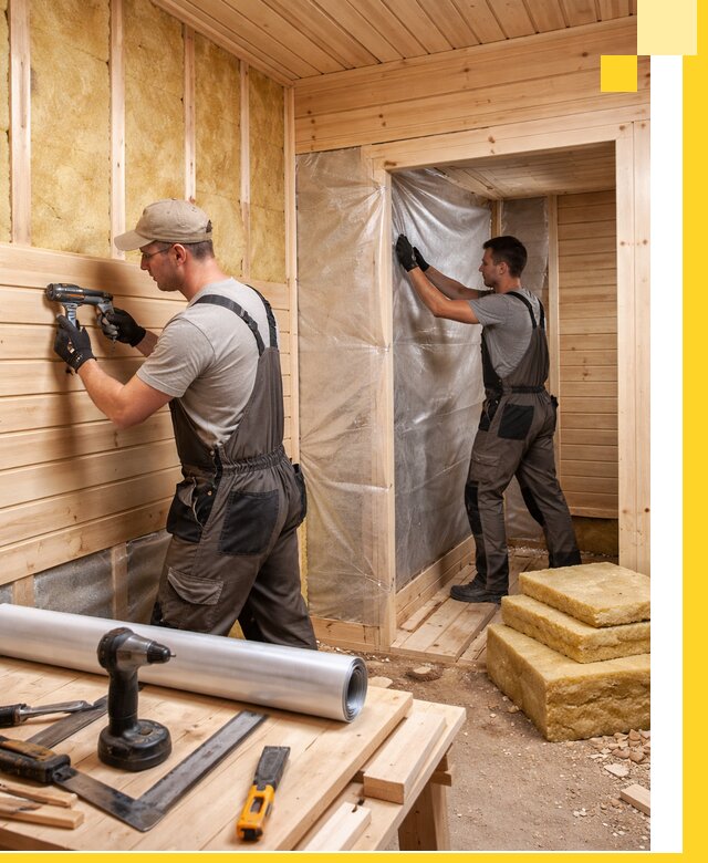 Бани под ключ в Глазове с проектом и полным монтажом