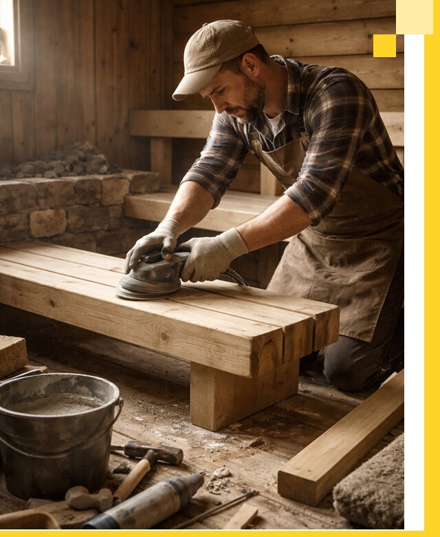 Ремонт бань под ключ в Глазове с гарантией качества и сроков