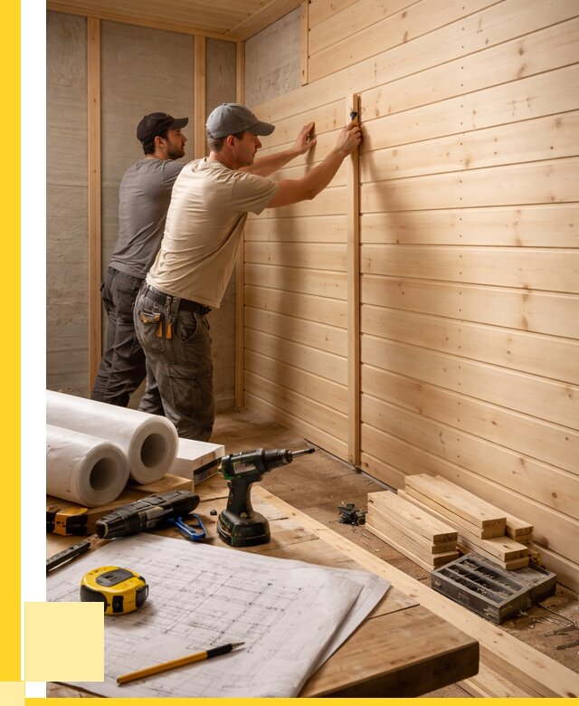 Обшивка бани вагонкой в Глазове от 1224 р., ЭриданГлз