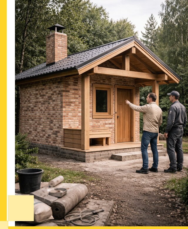 Кирпичные бани и печи в Глазове от 357105 р. | ЭриданГлз